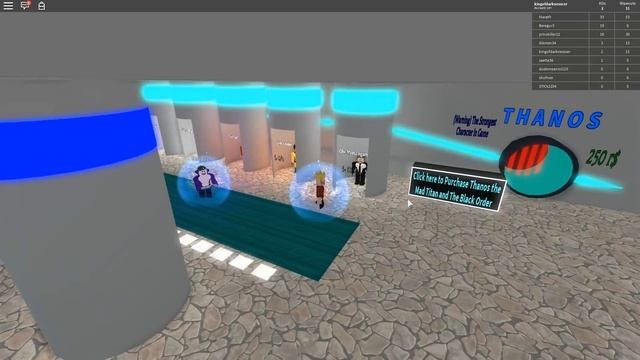 ТАНОС ПРОТИВ МСТИТЕЛЕЙ В РОБЛОКС! Roblox смотреть онлайн