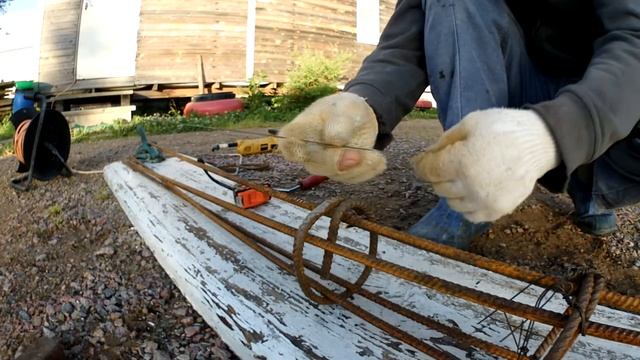 Оконная перемычка из U-блока от А до Я. Монтаж, армирование и бетонирование. смотреть онлайн