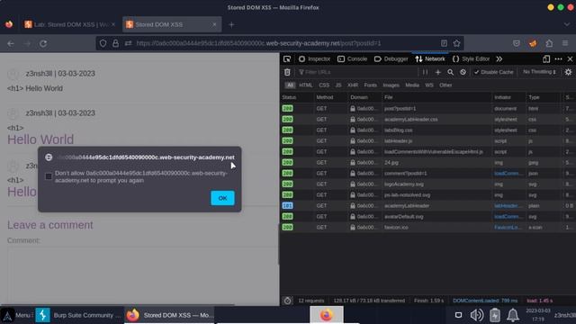 This XSS attack is both stored AND DOM based - here's why.... смотреть онлайн