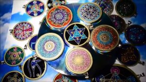 ❤ COSMIC PENDANTS ❤ SPARKLING shining pendants with sacred geometry