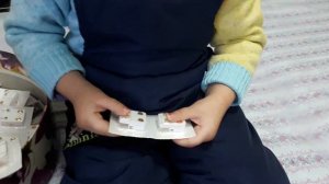 Прокололи ушки, у меня красивые сережки.