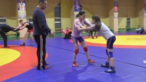 ПРОХОД В НОГИ. Отработка приёма. Вольная борьба.