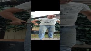 Загнул прут стальной 45 18 мм×1100 мм!!!