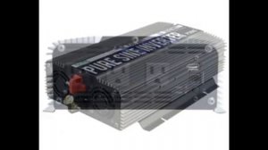 Special Discount on Power TechON 1500W Pure Sine Wave Power Inverter 12V DC to 120 V AC with 3 AC