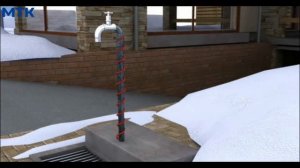 Защита труб от замерзания - кабель обогрева водопровода