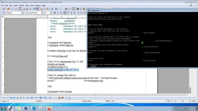 Install & setup HAProxy Tomcat Clustering Route Robin Session replication Backup manager on Linux? смотреть онлайн
