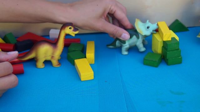 Динозавры и веселый городок. Dinazaur. Видео для детей смотреть онлайн