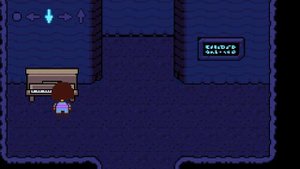 Секретка с пианино в Undertale