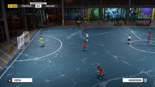 FC 24 Volta - Portugal vs England | Ronaldo vs Kane | RTX 4090 PC Gameplay | Futsal 4K