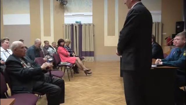 Встреча с населением главы управы района Бибирево 20.05.2015 г. 2 ч смотреть онлайн