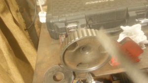 ВАЗ 2105. Подгонка шкивов ГРМ.