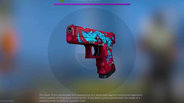 [Glock-18 | Water Elemental] Sticker Combinations - CSGO