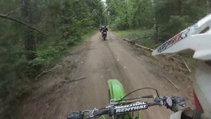 MotoUrek №10 / Лес / Kawasaki kx250, Yamaha ttr250, Kawasaki kdx125, Baltmotors 200 Enduro