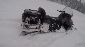 Проходимость самодельного снегохода