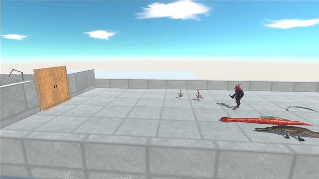 Obstacle Course Race with traps Animal Revolt Battle Simulator смотреть онлайн