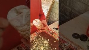 Ручка из бересты к ножу.
