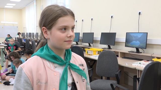 Алгоритмика в школьном лагере "Мозаика" 27.06.2023 год.