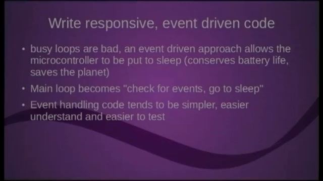 [Linux.conf.au 2013] - Designing an efficient runtime library for AVR microcontrollers смотреть онлайн