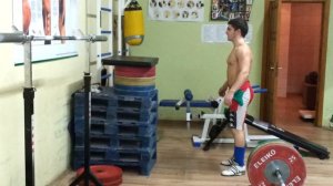 Как прыгают штангисты