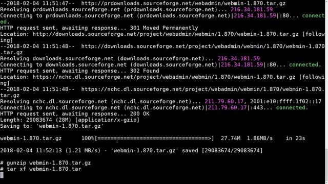 V490 Webmin Setup смотреть онлайн