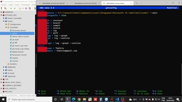 Configurando alias no git e voltando a um commit qualquer смотреть онлайн