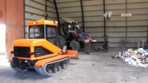 Мини-техника «Батрак» в работе