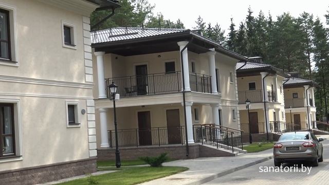 Санаторий Плисса - экстерьеры коттеджей №№1-5, Санатории Беларуси смотреть онлайн