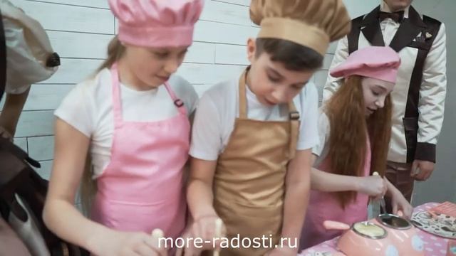 Выездной мастер-класс Шоколадная фабрика