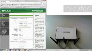 Подключение и настройка PPTP роутера TP-link на канале inrouter