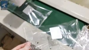 Автоматический аппликатор этикеток. Установка аппликатора на горизонтальную упаковочную машину