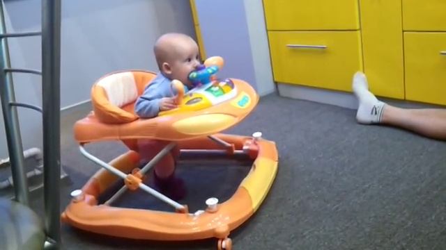 Ходунки это радость для ребенка!!!