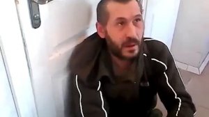 Якут избивает дезертира ДНР