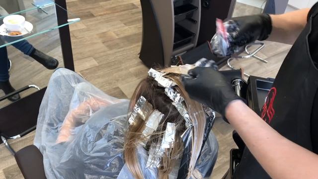 ЧИСТИМ БЛОНД КИСЛОТНОЙ СМЫВКОЙ