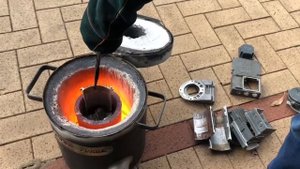 28kg Triple Motor Melt - Copper & Aluminium Ingots - ASMR Melting Bigstack Bullion