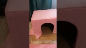Домик для кошки своими руками 1 часть.