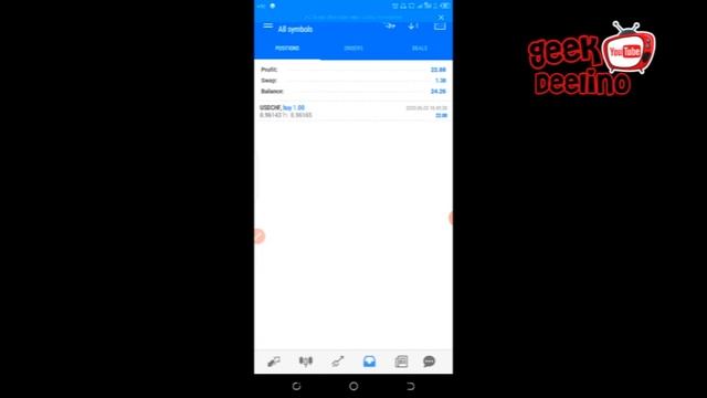 MetaTrader 5 Tutorial For Beginners - MT5 Android Interface смотреть онлайн