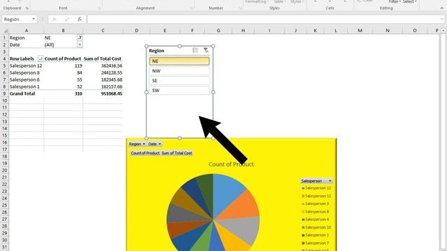 Power of pivot table #Fiverr #Upwork #remote #Paperknowledge #Musman3194 #excel #pivot #slicer