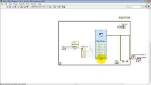 NI myRIO: "Seven-Segment LED demo" LabVIEW project