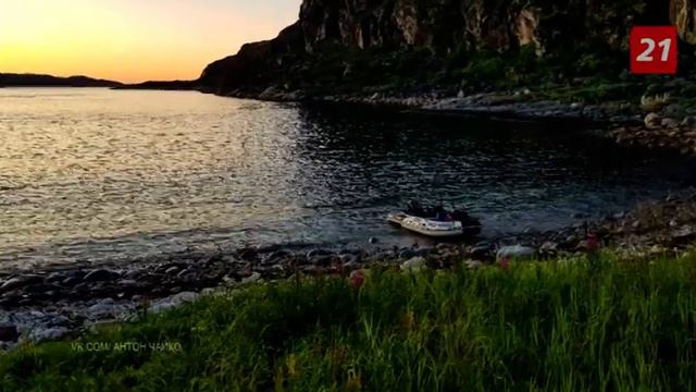 Мурманчанин Антон Чайко выложил в соцсетях видео с финвалом смотреть онлайн