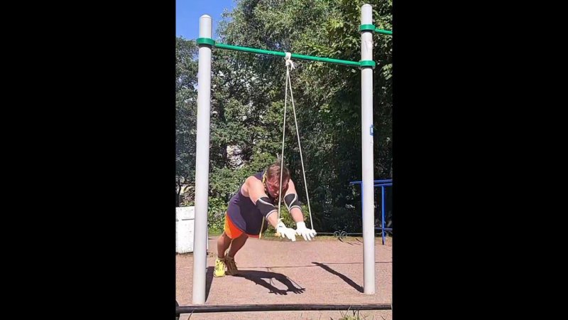 Отжимания Ганнибала на балке #calisthenics 10.07.2024