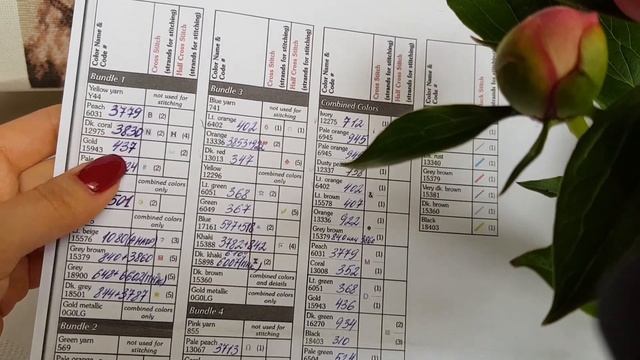 94.Вышивка крестом.Душа розы.Отчет №2.