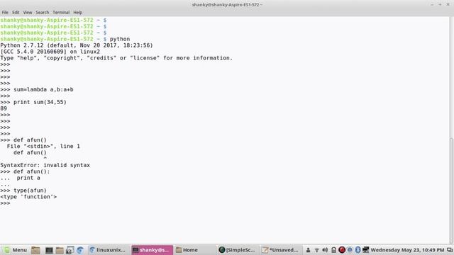 Lambda in python | Use of lambda in Python | Difference between lambda and a function