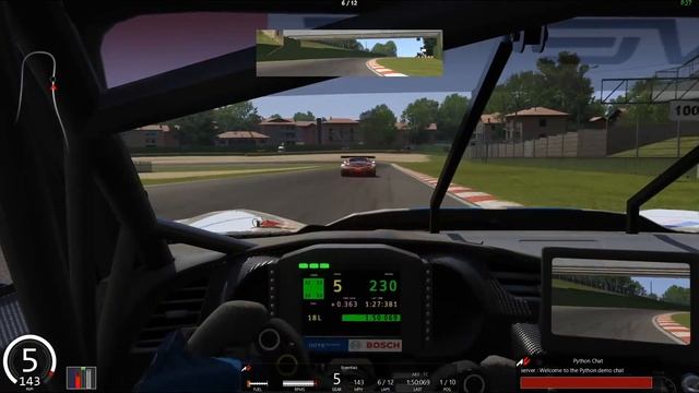 Chevrolet Corvette C7R GT3 @ Imola Assetto Corsa PC Online Race смотреть онлайн