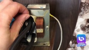 Трансформатор от СВЧ Вместо wd40)))