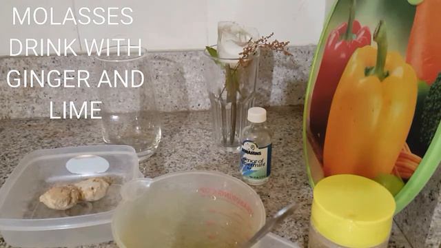 MOLASSES DRINK WITH GINGER AND LIME . смотреть онлайн