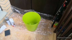 Покраска цветочного горшка (своими руками)