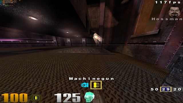 Quake 3 arena 4k, мясо, сложность крутой DM6