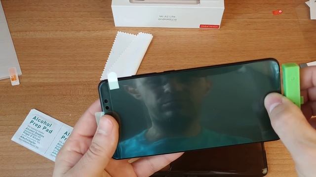 Клеим пленку 3D Xiaomi Redmi Note 5 и Стекло. ШИКАРНО получилось:) смотреть онлайн