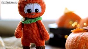 Амигуруми: схема Тыковкин. Игрушки вязаные крючком - Free crochet patterns.
