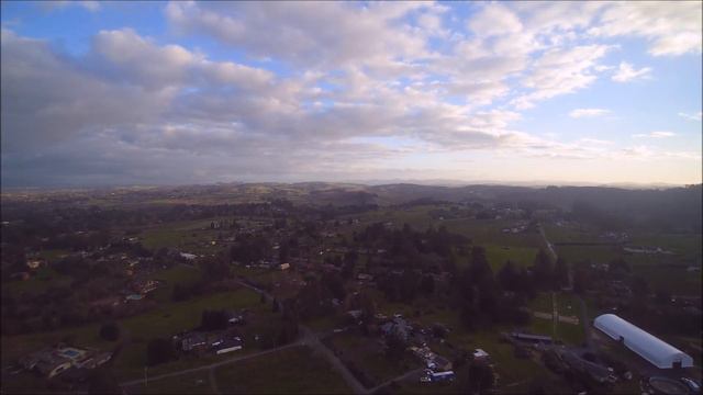 Flight Over Sebastopol near sunset